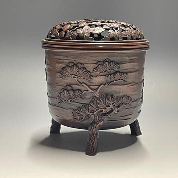 Takaoka Copperware - Seizan - Wierookbrander - Censer with