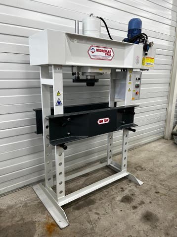 HIDROKAR werkplaatspers garagepers 100 ton, Nieuw