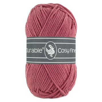 Durable Cosy Fine - 228 raspberry - Katoen/Acryl Garen, Ophalen of Verzenden, Nieuw