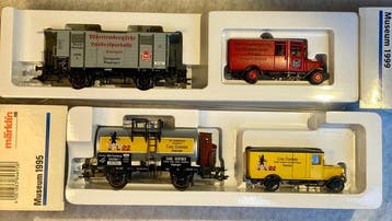 Märklin H0 - Marklin Museumwagensets 1995 en 1999 -, Nieuw