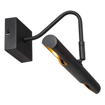 Lucide VINZ - Schilderijverlichting 2xG9 Zwart, Verzenden, Nieuw, Metaal, Overige fittingen
