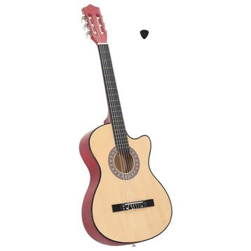 Cutaway Gitaar Naturel | 29% Korting, Ophalen of Verzenden, Nieuw, Western- of Steelstringgitaar