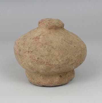 Etruscan Aardewerk Anatomisch votiefmodel van een borst