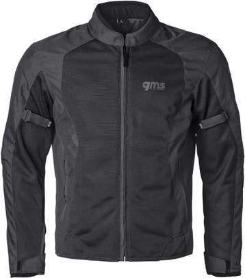 gms FiftySix.7 Zwarte Textiele Motorjas, Motoren, Kleding | Motorkleding, Nieuw met kaartje, Jas | textiel, Gms, Heren