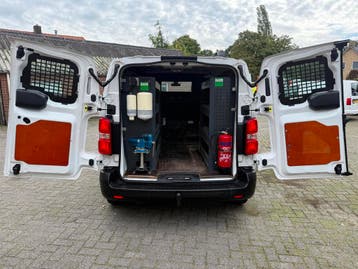 Citroën Jumpy 1.5 BlueHDI servicebus Bott inrichting 230v vi, Gebruikt, Citroën, Wit, Lease