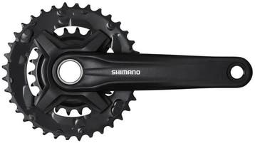 Shimano Crankstel Altus Mt210 9s 22-36t 175 Mm Zwart, Ophalen of Verzenden, Zo goed als nieuw, Shimano