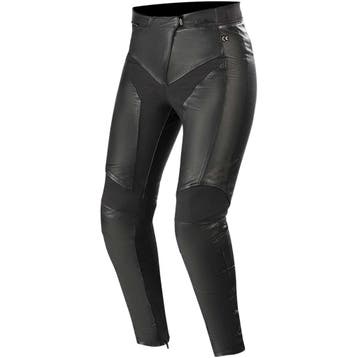 Alpinestars Stella Vika V2 Dames Leren Broek Zwart, Motoren, Kleding | Motorkleding, Nieuw met kaartje, Broek | leer, Verzenden
