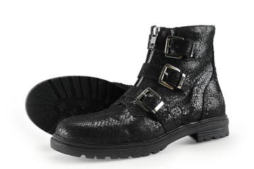 Muyters Biker boots in maat 38 Zwart, Verzenden, Zwart, Overige typen, Zo goed als nieuw