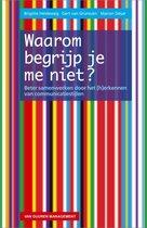Waarom begrijp je me niet?, 9789089650283, Verzenden, Zo goed als nieuw, HBO
