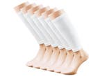 6 paar Kuit Sleeves - Kuitcompressie - Wit, Verzenden, Nieuw