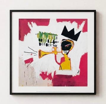 Jean-Michel Basquiat (1960-1988) (after) - Trumpet, 1984