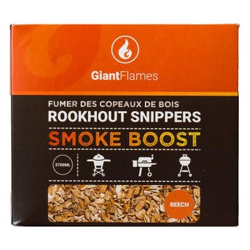 Giant Flames BBQ rookhout doos snippers beech, Tuin en Terras, Ophalen of Verzenden, Nieuw