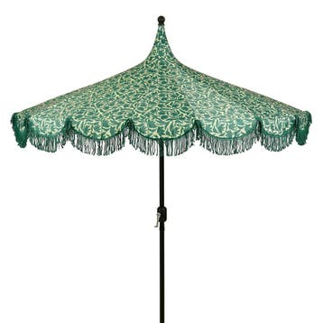 Edelman Kelly stokparasol donker groen - Ø235 x 238 cm, Verzenden, Nieuw