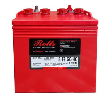 Rolls Deep Cycle accu | 8 FS GC-HC | 8V 182Ah, Ophalen of Verzenden, Nieuw