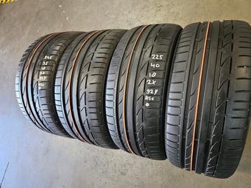 245/35/18--225/40/18 92Y BRIDGESTONE *RSC 8/7,1MM PROFIEL, Auto-onderdelen, Banden en Velgen, Ophalen, 18 inch, Band(en), Personenwagen