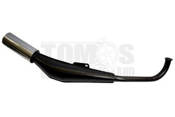 Tomos Uitlaat 28mm Lipnik zwart A3 / A35 / A52, Fietsen en Brommers, Ophalen of Verzenden, Nieuw, Lipnik