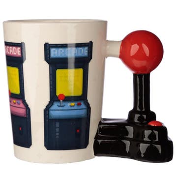 Keramiek mok Joystick arcade print (Gamen & Sporten, Mokken), Ophalen of Verzenden, Nieuw, Keramiek