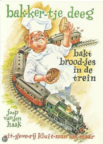 Bakkertje deeg bakt broodjes in de trein - Haak, Boeken, Verzenden, Gelezen, Haak