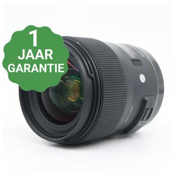 Sigma 35mm F/1.4 DG HSM Art Canon EF, Audio, Tv en Foto, Verzenden, Gebruikt
