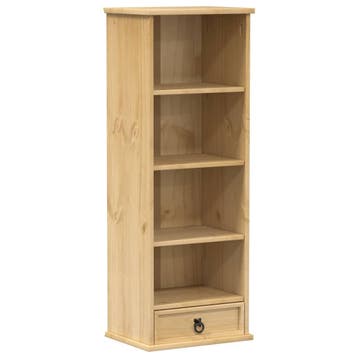 vidaXL Cd-kast Corona 40x30x110 cm massief grenenhout, Huis en Inrichting, Minder dan 50 cm, Verzenden, 100 tot 150 cm, Nieuw