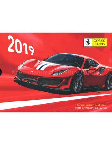 2019 FERRARI CORSE PILOTA BROCHURE ITALIAANS | ENGELS, Boeken, Auto's | Folders en Tijdschriften, Nieuw, Ferrari, Author
