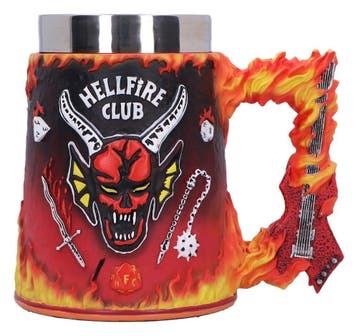 Stranger Things Tankard Hellfire Club 16 cm, Ophalen of Verzenden, Nieuw