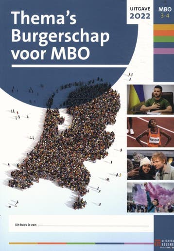 mbo 3-4 2022 / Themas Burgerschap voor MBO / les/werkboeken, Boeken, Verzenden, Gelezen, Merijn Brada