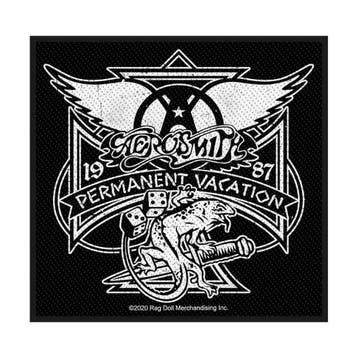 Aerosmith Permanent Vaction patch officiële merchandise, Ophalen of Verzenden, Nieuw, Kleding