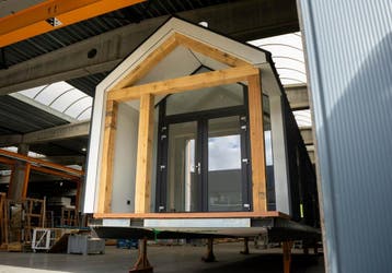 Arbor L | Chalet te Koop | Tiny House | Huis te koop, Verzenden, Nieuw, 400 cm of meer, Metaal