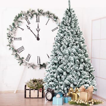 2dekans | Coast Kunstmatige Kerstboom Besneeuwd - Met, Ophalen of Verzenden, Zo goed als nieuw
