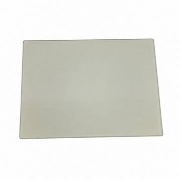 Michelino Glazen Snijplank Alythia 30 x 20 cm - Beige, Verzenden, Nieuw