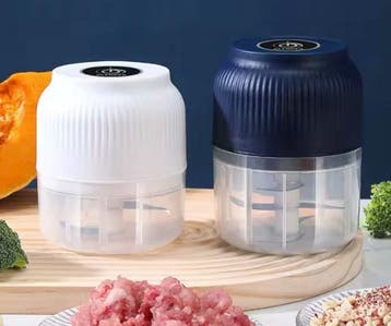 Mini Elektrische Chopper 250ml – USB Oplaadbare Hakmolen, Verzenden, Nieuw