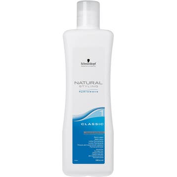 Schwarzkopf  Natural Styling  Hydrowave  Classic 1  1000 ml, Verzenden, Nieuw