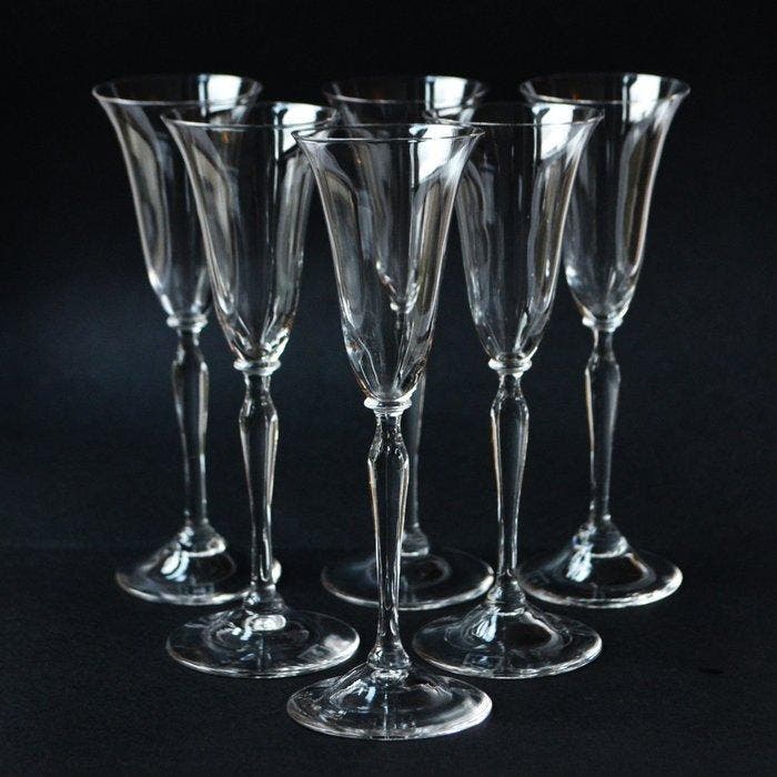 Glasfabriek Leerdam - A.D. Copier - Drinkglas (6) - Glas, Antiek en Kunst, Antiek | Glas en Kristal