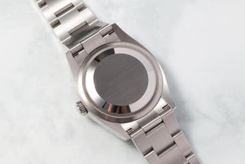 Rolex Datejust 36 126200 Blauwe Fluted Motif 2021 Full Set, Staal, Gebruikt, Polshorloge, Ophalen of Verzenden