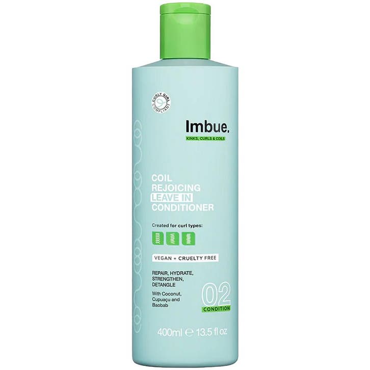 Imbue  Coil Rejoicing Leavein Conditioner  400 ml, Sieraden, Tassen en Uiterlijk, Uiterlijk | Haarverzorging, Nieuw, Verzenden