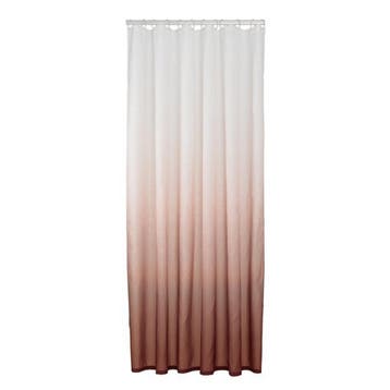 Douchegordijn Sealskin Blend 180x200 cm Polyester Donkerroze, Ophalen of Verzenden, Nieuw