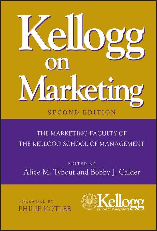 Kellogg On Marketing 2nd - A Tybout 9780470580141, Boeken, Taal | Engels, Gelezen, Verzenden