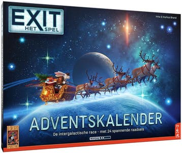 Exit Adventskalender - De Intergalactische Race | 999 Games, Verzenden, Nieuw