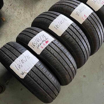 4 x Westlake 165-65-15 Zomerbanden 6,5mm, Gebruikt, 15 inch, Ophalen of Verzenden, Band(en)