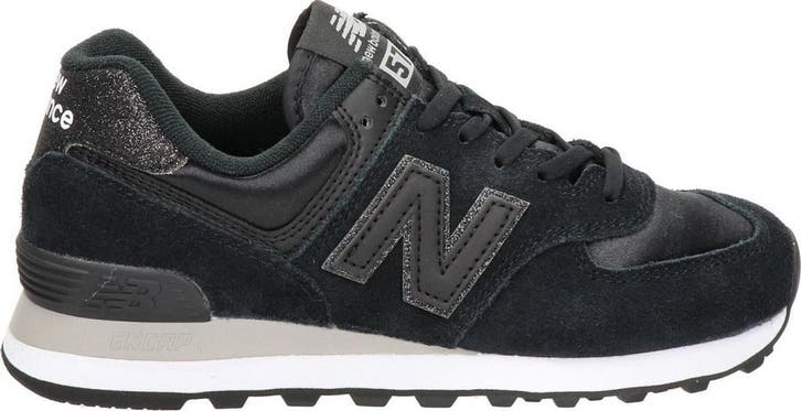 New Balance 574 Sneakers Vrouwen - 37 - Black/Grey, Kleding | Dames, Schoenen, Verzenden