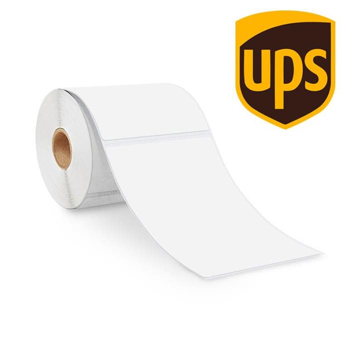 12x - UPS Thermische Verzendetiketten 102x150x25mm - 300 la, Zakelijke goederen, Kantoor en Winkelinrichting | Kassa's en Betaalsystemen