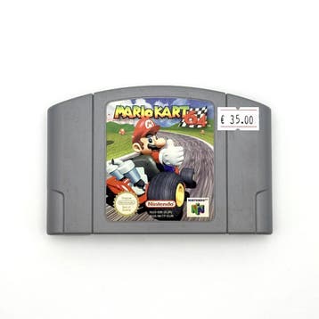 Mario Kart 64 - Nintendo 64 N64 - PAL EUR - Cartridge Only, Spelcomputers en Games, Games | Nintendo 64, Ophalen of Verzenden