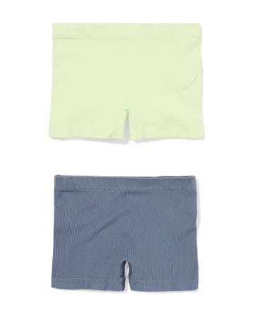 HEMA Kinderboxers naadloos rib - 2 stuks lime laag geprijsd, Verzenden, Nieuw