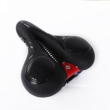Fietszadel City Rood zacht memory foam met absorberende vlo, Verzenden, Nieuw