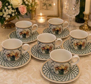 Villeroy & Boch - Kop en schotel (12) - Porselein