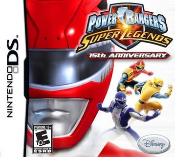 Power Rangers: Super Legends (DS) 3DS, 1 speler, Ophalen of Verzenden, Zo goed als nieuw, Vanaf 3 jaar