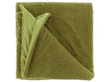 Veiling - 6x Unique Living - Plaid Romie 150x200cm Moss Gree, Huis en Inrichting, Woonaccessoires | Plaids en Woondekens, Nieuw