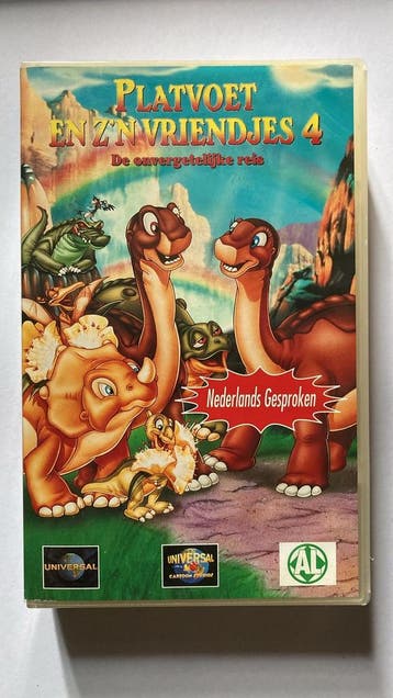 THE LAND BEFORE TIME IV: JOURNEY THROUGH THE MISTS (VHS), Verzenden, Gebruikt