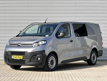 Citroën Jumpy 2.0 BlueHDI 145pk Dubbele cabine MARGE BTW VRI, Stof, Gebruikt, Euro 6, Citroën